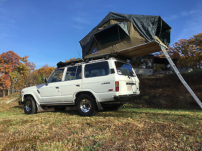 Toyota : Land Cruiser Base Land Cruiser wagon white fj62 4door 4wd automatic roof tent very good condition