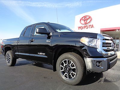 Toyota : Tundra Double Cab TRD Off-Road 4x4 5.7L V8 Black 4WD New 2016 Tundra Double Cab TRD Off Road 4x4 4WD SR5 Black Paint Brake Controller