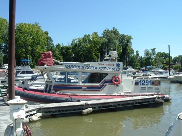 2003 Zodiac H920 Aluminum Cabin Fireboat