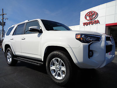 Toyota : 4Runner SR5 Premium 4x4 Nav Sunroof Leather Heated Seats New 2016 4Runner SR5 Premium 4x4 Navigation Heated Leather Third Seat White 4WD