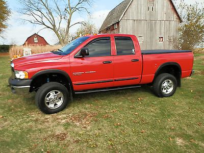 Dodge : Power Wagon 2005 red dodge 2500 power wagon with 57167 miles