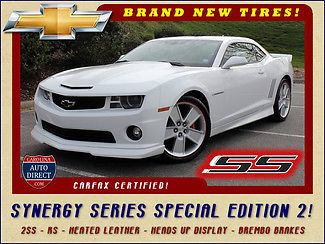 Chevrolet : Camaro 2SS RS SYNERGY SERIES SPECIAL EDITION 2 HEATED LEATHER-HEADS UP-BRAND NEW TIRES-21