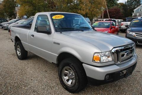 2007 FORD RANGER 2 DOOR LONG BED TRUCK