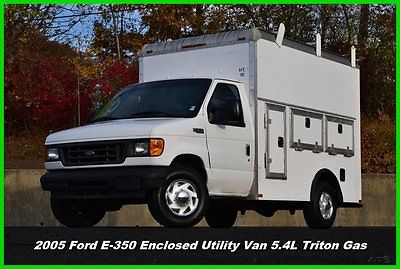Ford : E-Series Van Enclosed Utility Van 05 ford e 350 e 350 xl cutaway enclosed utility van 5.4 l v 8 triton gas rockport