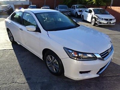 Honda : Accord LX 2015 honda accord lx salvage wrecked repairable only 5 k miles priced to sell