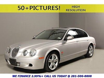 Jaguar : S-Type 2005 S-TYPE R SUPERCHARGED NAV SUNROOF 390+HP V8 2005 jaguar s type r sunroof nav heat seat wood leather 18 alloy supercharged v 8