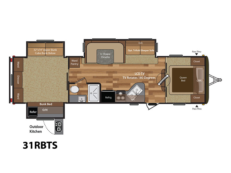 2012 MVP RV Tahoe 310QBS