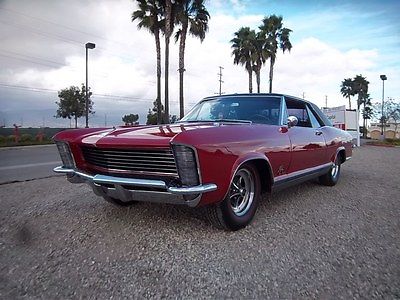 Buick : Riviera Gran Sport 1965 buick riviera gs ca car rust free black plate low miles black hawk museum