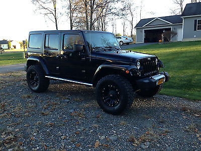 Jeep : Wrangler Unlimited Sahara Sport Utility 4-Door 2014 jeep wrangler unlimited sahara perfect condition low miles one owner