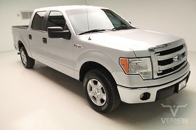Ford : F-150 XLT Crew Cab 2WD 2014 gray cloth mp 3 auxiliary single cd used preowned we finance 53 k miles