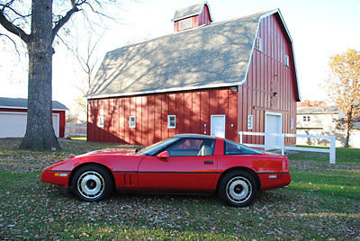Chevrolet : Corvette Base Hatchback 2-Door 1985 chevrolet corvette 4 3 manual trans rare look nice red