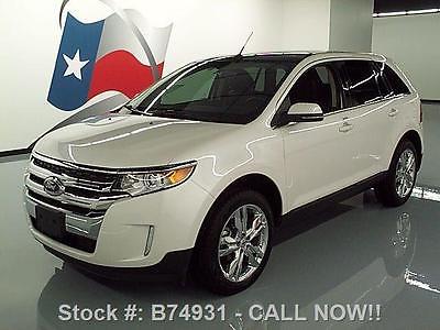Ford : Edge LTD LEATHER PANO SUNROOF NAV 20'S 2014 ford edge ltd leather pano sunroof nav 20 s 7 k mi b 74931 texas direct auto