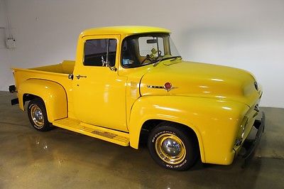 Ford : F-100 F100 1956 ford f 100 pick up beautiful condition very cool cruiser newer bed