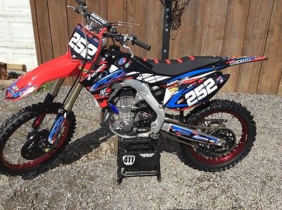 Honda : CRF 2014 honda crf 450 r 1.6 hours