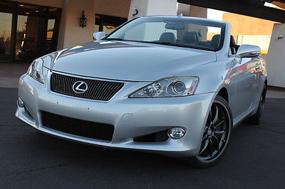 Lexus : IS C Convertible 2-Door 2010 lexus is 350 c v 6 hard nav luxury pkg warranty clean car fax