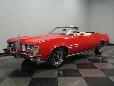 Mercury : Cougar XR7 CLASSIC RED RAGTOP, 351 CLEV. V8, AUTO, A/C, PWR STEER/FRONT DISCS, TRUE XR7!