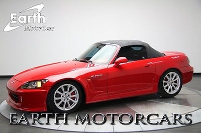 Honda : S2000 Base Convertible 2-Door 2007 honda s 2000 leather push start manual 72 k miles black top gorgeous