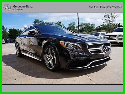 Mercedes-Benz : S-Class S63 AMG All Wheel Drive Coupe MB Dealer MUST L@@K! Driver Assistance Package and Much More -Call Russ Kerr 855-235-9345