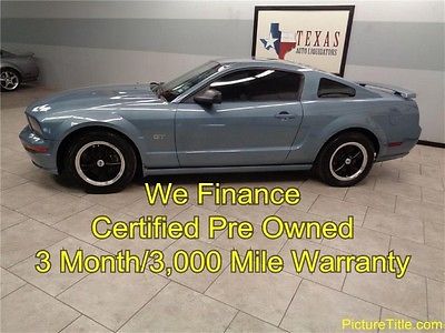 Ford : Mustang GT Premium V8 Automatic 07 mustang gt auto cd black wheels chrome air intake warranty we finance texas