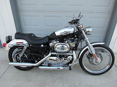 Harley-Davidson : Sportster 2003 harley davidson sportster 1200 custom xl 1200 c 100 th anniversary 3074 miles