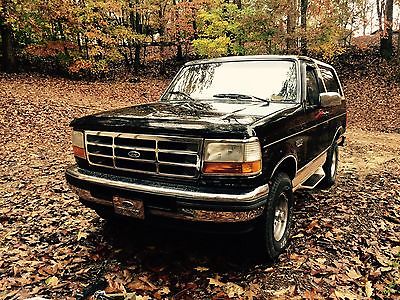 Ford : Bronco Eddie Bauer Sport Utility 2-Door 1996 ford bronco eddie bauer