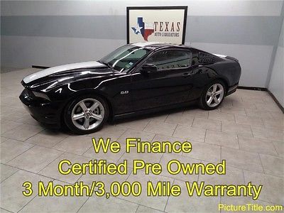 Ford : Mustang GT 6 Spd Leather Shaker 12 mustang gt 5.0 6 speed manual leather shaker cd warranty we finance texas