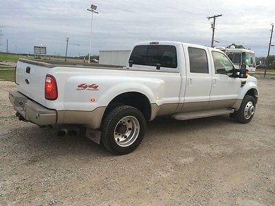 Ford : F-350 KING RANCH 2008 f 450 ford king ranch crew cab 4 wd diesel loaded one owner new tires