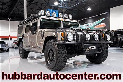 Hummer : H1 4-Passenger Wagon Enclosed The Ultimate 2004 Hummer H1 Wagon Over $200,000 Invested, Must See!!!