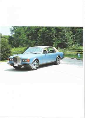 Rolls-Royce : Silver Spirit/Spur/Dawn 1981 rolls royce silver spirit spur dawn silver spur