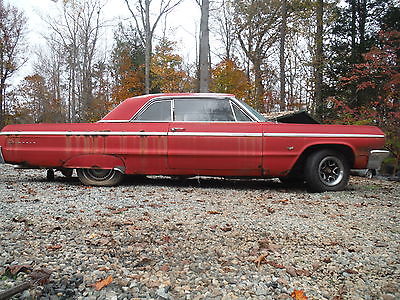 Chevrolet : Impala Super Sport Chevrolet Impala 1964 ss Real Red on Red Complete Ready restore 63 62 61 Chevy
