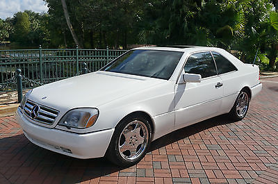 Mercedes-Benz : S-Class 1996 mercedes s 500 coupe cl 500 showroom condition low miles rare colors c 140