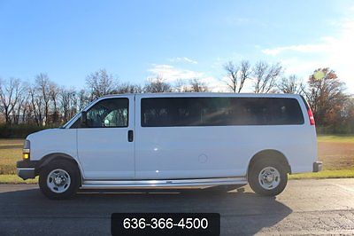 Chevrolet : Express LS 2007 chevy extended 3500 express 15 passenger 1 owner low miles clean inspected