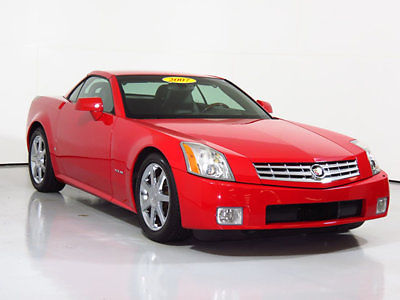 Cadillac : XLR 2dr Convertible 2007 cadillac xlr red over black navigation heated seats parking sensors