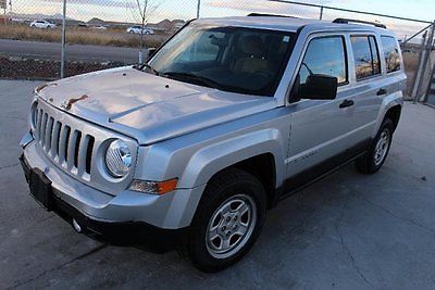 Jeep : Patriot Sport  2014 jeep patriot sport wrecked rebuilder only 10 k miles perfect project