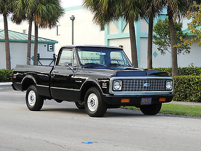 Chevrolet : C-10 Short bed 2WD 1972 chevrolet c 10 shortbed pickup frame off restored 1 family owned since new
