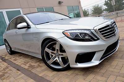 Mercedes-Benz : S-Class Highly Optioned MSRP $156k S63 AMG Exclusine Nappa Lhtr Rear Seating Pkg DISTRONIC Power Rear Seats 360 CAM