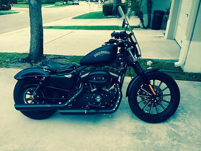 Harley-Davidson : Sportster Harley-Davidson Iron 883 Sportster w/ special lights and Screaming Eagle pipes