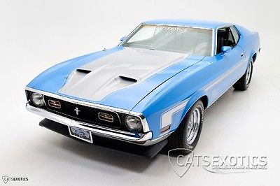 Ford : Mustang Mach 1 Mach 1 - Grabber Blue - Restored Cosmetically & Mechanically - Marti Report -