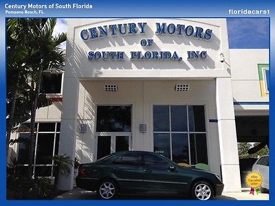 Mercedes-Benz : C-Class V6 AUTO LEATHER ROOF PHONE CD CPO WARRANTY MERCEDES BENZ CAR MB C240 240 LOW MILES CARFAX CLEAN RUST FREE SUNROOF V6 CPO