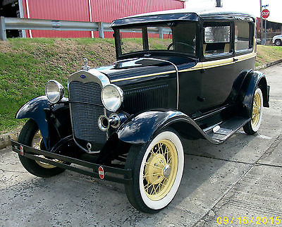 Ford : Model A Base 1930 black ford model a