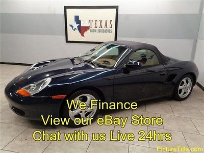 Porsche : Boxster Convertible Leather 99 boxster roadster leather tiptronic only 98 k alloy wheels we finance texas