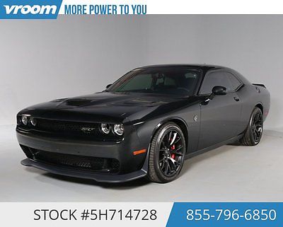 Dodge : Challenger SRT Hellcat Certified 2015 602 MILES 1 OWNER NAV 2015 dodge challenger srt hellcat 602 miles nav vent seats 1 owner clean carfax