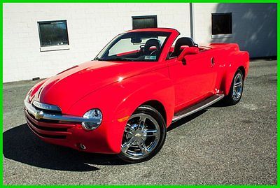 Chevrolet : SSR 2003 Chevy SuperSport Roadster, Red, Low Miles 2003 chevrolet ssr in redline red over ebony with low miles