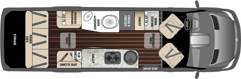 2016 Airstream INTERSTATE 3500 extend