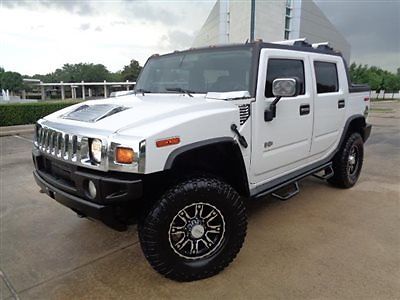 Hummer : H2 4dr Wagon SUT 05 hummer h 2 awd navigation power sunroof leather heated seats clean runs gr 8