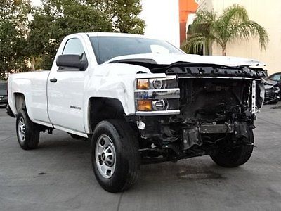 Chevrolet : Silverado 2500 2500HD 2015 chevrolet silverado 2500 hd salvage wrecked repairable long bed wont last