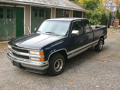 Chevrolet : C/K Pickup 1500 Silverado 1994 chevrolet 1500 extended cab pick up truck 5.7 262 k