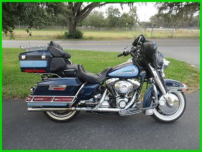 Harley-Davidson : Touring 2000 harley davidson electra glide classic www tires twin cam stereo sweet