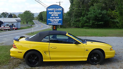 Ford : Mustang GT 1994 mustang gt convertible 5.0 automatic new transmission mach 460 stereo