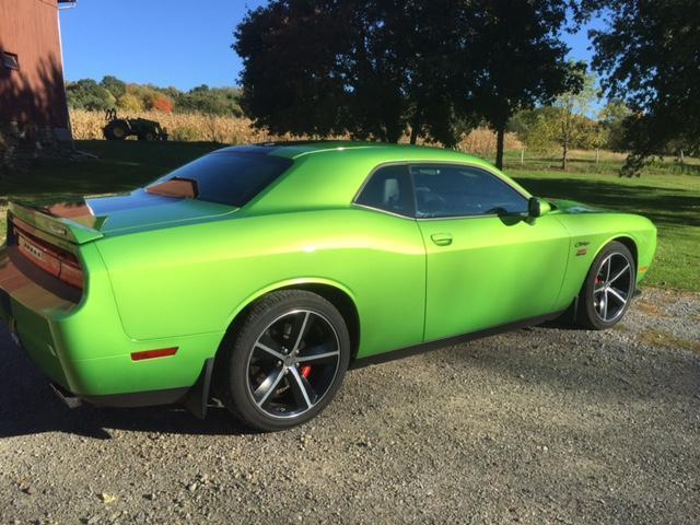 2011 dodge challenger 392 envy with green 1 of 43 made